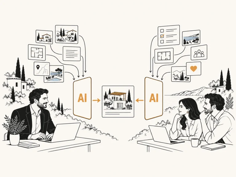 AI assistants on the agency and buyer sides filter many pieces of information into a focused first exchange